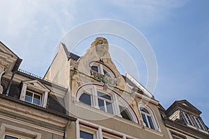 House facades in Koblenz Rhineland-Palatinate Germany photo