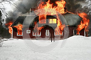 House on fire