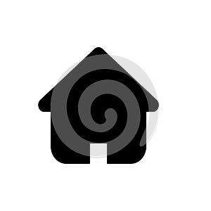 House flat fill vector design icon