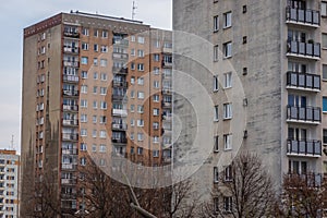 House of flats in Goclaw district, Warsaw, Poland