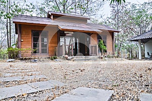 House in forest