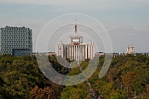 House of the Free Press from Bucharest, Romania