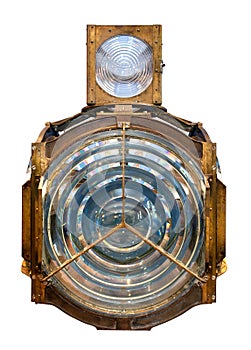 House fresnel lens isolated