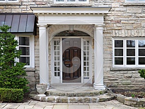 House front door