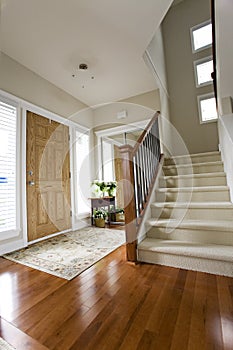 House front hall entrance