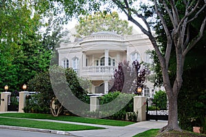 House with frontyard and garden path