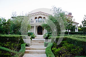 House with frontyard and garden path