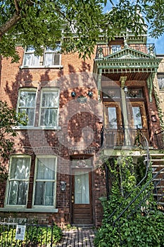 The 543 Letourneux street Historic house Montreal photo