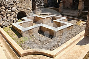 House of Galba. Herculaneum. Naples. Italy