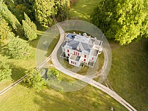 House in the gardens of Richelieu