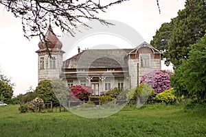 House at the German Museum at Frutillar, Chile