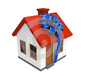 House Gift Isolated