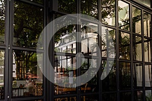 House glass window window view background decoration outside interior