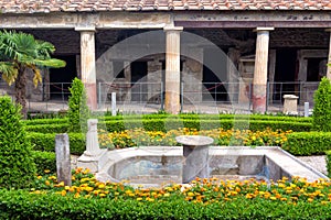 House of the Golden Cupids, Pompeii, Italy.