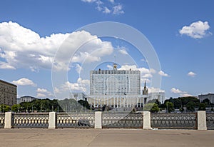 House of the Government of the RFWhite House-written in Russian, Russia