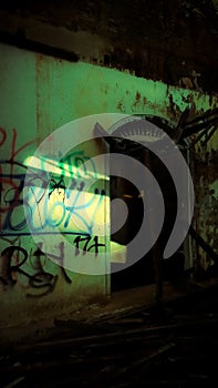 House grafity bunker aesthetic dark photo