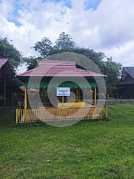 a house for the graves of members of the Kutai Kartanegara royal family in Muara Kaman, East Kalimantan