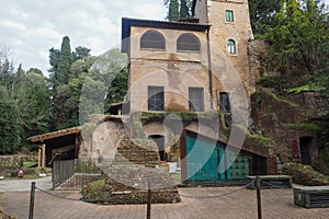 The house of the great historian Cardinal Cesare Baronio in Rome, Italy