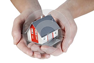 House in hands