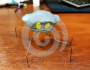 House head plasticine craftman toy