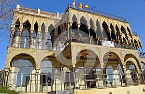 The House of Heights is a neo-arab style building photo