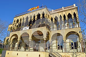 The House of Heights is a neo-arab style building photo