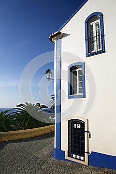 House of the hill. Sines, Portugal photo