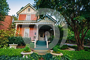 House in the historic Fourth Ward of Charlotte, North Carolina.