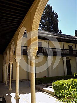 House historical mudÃÂ©jar of Chapiz-Granada-Andalusia photo