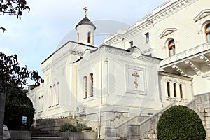 House of the Holy cross Church in Livadia Yalta