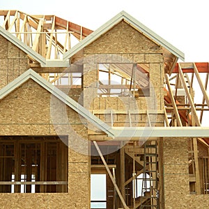 House Home Framing Details photo