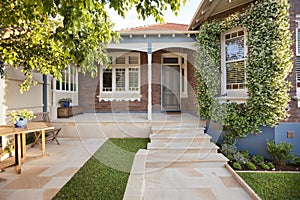 House Home Front Steps