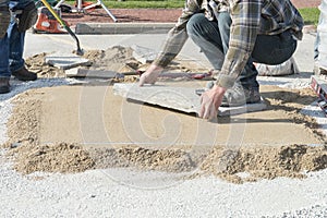 House or Home Improvement, Laying Stone Patio Landscaping