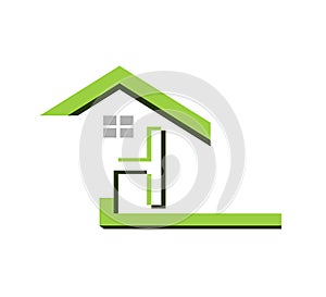 House, home, real estate, logo, H letter HOME CITY architecture symbol rise building icon vector design.