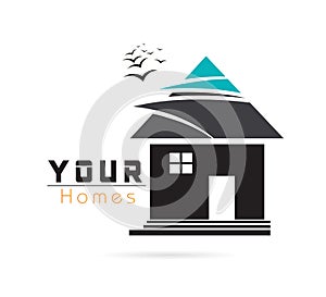 House, home, real estate logo