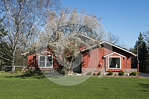 House, Home Red Cedar Wood Siding Exterior Finish