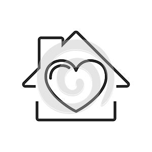 House icon - vector