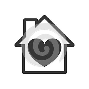 House icon - vector