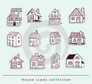 House icon. vector illustration. photo