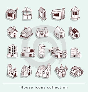 House icon. vector illustration. photo