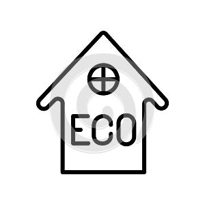 House icon vector isolated on white background, House sign , line and outline elements in linear style