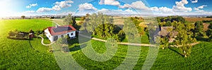 House in idyllic countryside