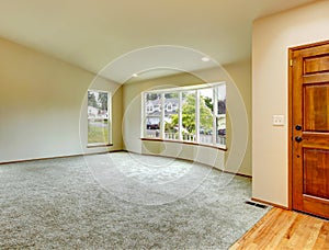 House interior. Empty living room