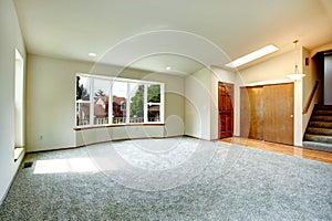 House interior. Empty living room