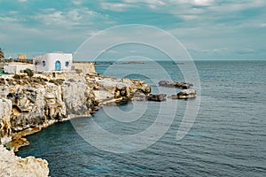 House on the Island of Tabarca in Alicante. Spain photo