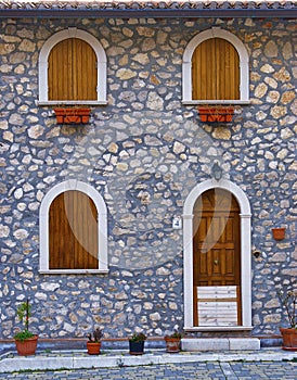 House in an Italian country photo