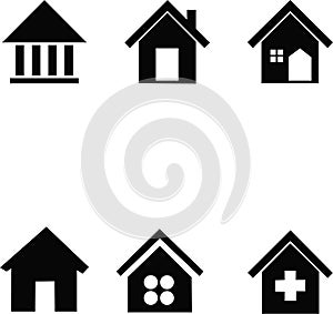 House jpg image with svg vector cut file for cricut and silhouette