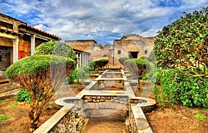 House of Julia Felix in Pompeii photo