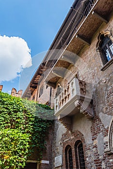 House of Juliet and Her Balcony in Verona, Veneto, Italy, Europe, World Heritage Site