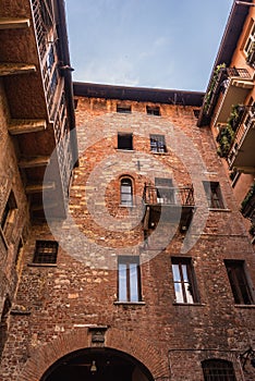 House of Juliet in Verona, Veneto, Italy, Europe, World Heritage Site